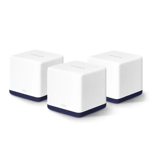 MERCUSYS HALO H50G (3 PACK) MESH SYSTEM AC1900 Częstotliwość Wi-FiDual-band (2.4 GHz/5 GHz)