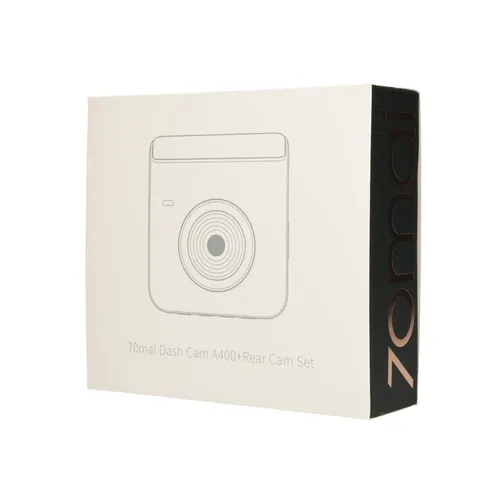 70mai Dash Cam A400 MiDrive A400 White | Dash Camera | 1440p, G-sensor, WiFi 6
