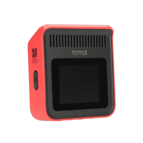 70mai Dash Cam A400 + RC09 Rosso | Fotocamera da cruscotto | 1440p + 1080p, GPS, WiFi 5