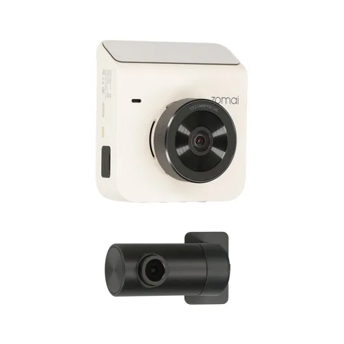 70mai Dash Cam A400 + RC09 Blanco | Dash Camera | 1440p + 1080p, GPS, WiFi 1