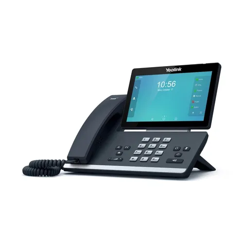Yealink SIP-T58W | Telefon VoIP | Android, 2x RJ45 1000Mb/s, wyświetlacz, PoE, USB, Wi-Fi, Bluetooth Adaptacyjny bufor jitteraTak