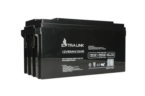 Extralink AGM 12V 65Ah | Batarya | bakim gerektirmeyen Pojemność akumulatora65 Ah