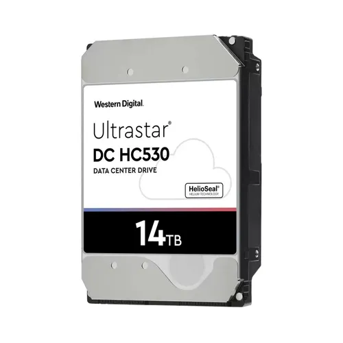 WD Ultrastar DC HC530 SE 14 TB SATA | HDD | für Rechenzentren, 7200 rpm, 512 MB Cache Cykle start/stop600000
