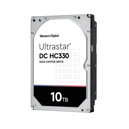 WD Ultrastar DC HC330 SE 10 TB SATA | Dysk HDD | dla centrów danych, 7200 rpm, 256 MB cache Cykle start/stop600000