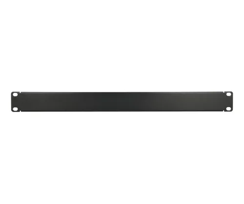 Extralink 1U 19" | Front Blank Panel | Black Materiał obudowyStal