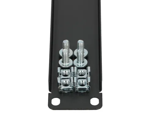 Extralink 1U 19" | Front Blank Panel | Black Rozmiar48,3