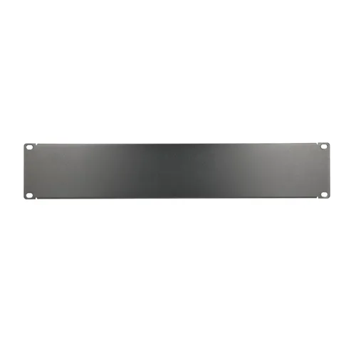 Extralink 2U 19" | Front Blank Panel | Black Materiał obudowyStal