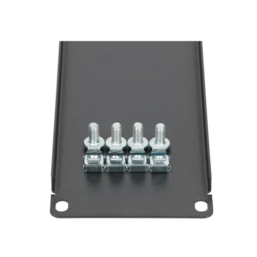 Extralink 2U 19" | Front Blank Panel | Black Rozmiar48,3
