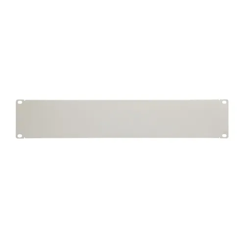 Extralink 2U 19" | Front Blank Panel | Gray Materiał obudowyStal