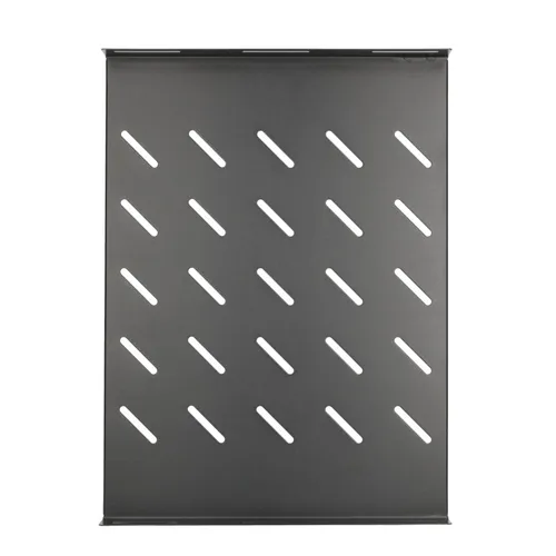 Extralink 1U 350mm Preto | Prateleira | 19 ", ponto montado, para gabinetes com uma profundidade de 600 mm Kolor produktuCzarny