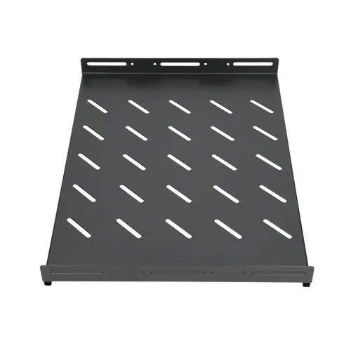 Extralink 1U 350mm Preto | Prateleira | 19 ", ponto montado, para gabinetes com uma profundidade de 600 mm ModelPółka do stojaka