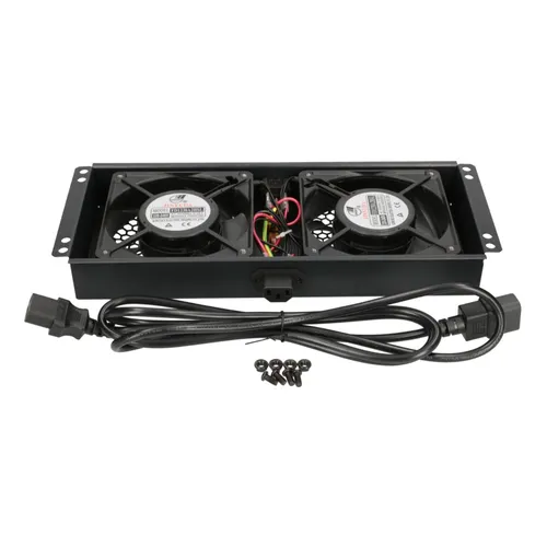 Extralink | Cooling unit | 2 fans, with cable for thermostat Wbudowany wentylatorTak