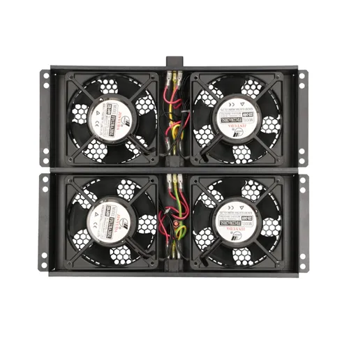 Extralink | Cooling unit | 4 fans, with cable for thermostat Materiał obudowyStal
