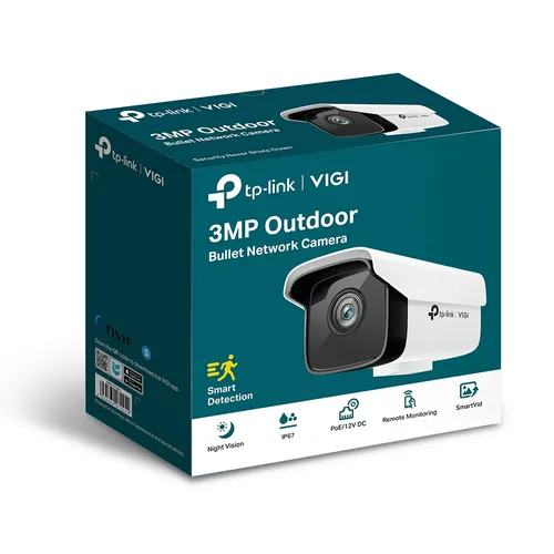 TP-Link VIGI C300HP-6 | IP Camera | Outdoor, 1296p, IP67, 6mm lens, 1x RJ45 100Mb/s Typ kameryIP