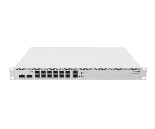 MikroTik CCR2216-1G-12XS-2XQ | Router | 12x SFP28, 2x QSFP28, 1x RJ45 1000Mb/s, 2x M.2 SATA Ilość portów LAN1x [10/100/1000M (RJ45)]
