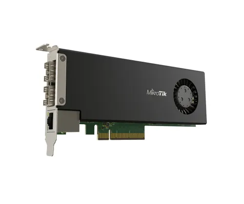 MikroTik CCR2004-1G-2XS-PCIe | PCIe Card | 2x SFP28, 1x RJ45 1000Mb/s, L6 Ilość portów LAN1x [10/100/1000M (RJ45)]
