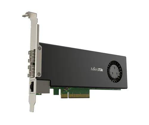 MikroTik CCR2004-1G-2XS-PCIe | PCIe Card | 2x SFP28, 1x RJ45 1000Mb/s, L6 Ilość portów LAN2x [25G (SFP28)]