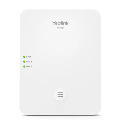 Yealink W80B | Base station | Multi DECT Automatyczna regulacja wzmocnienia (ARW)Tak