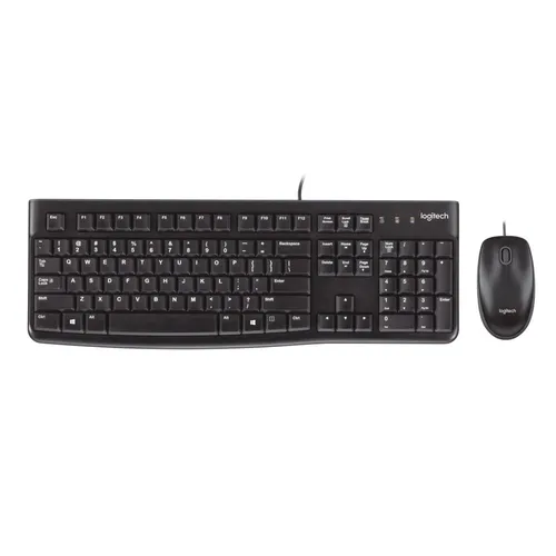 LOGITECH MK120 DESKTOP KEYBOARD AND MOUSE Cechy zabiezpieczeńWodoodporna