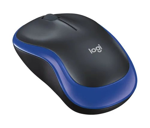 Logitech M185 Blue | Optical mouse | Wireless, 1000dpi Baterie w zestawieTak