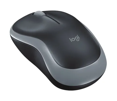 Logitech M185 Grey | Optical mouse | Wireless, 1000dpi Baterie w zestawieTak