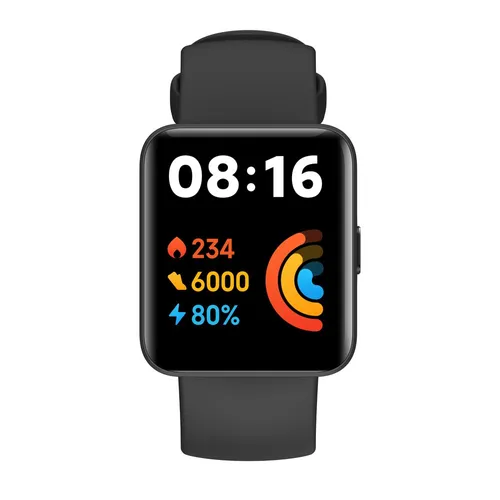 Xiaomi Redmi Watch 2 Lite Schwarz | Smartband | Bluetooth, 5 ATM, 1,55-Zoll-Bildschirm Bluetooth Low Energy (BLE)Tak