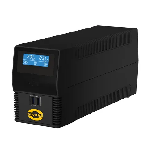 Orvaldi i600LCD USB | Güç kaynağı | UPS, 600VA/360W, 7Ah Moc UPS (VA)600