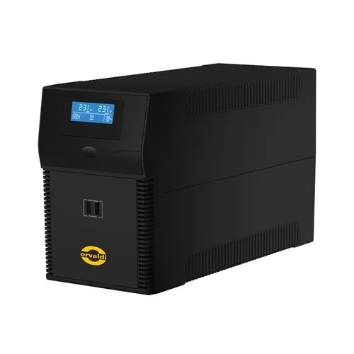 Orvaldi i1000LCD USB | UPS | 1000VA/600W, 2x 7Ah Moc UPS (VA)1000