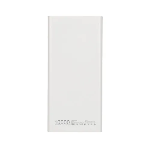 Extralink EPB-067W 10000mAh Bianco | Powerbank | Power bank, Fast Charging, USB-C KolorBiały