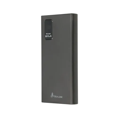 Extralink EPB-067B 10000mAh Black | Powerbank | Power bank, Fast Charging, USB-C Ilość portów USB typu C1