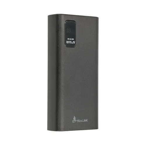 Extralink EPB-068 20000mAh Černá | Powerbank | Power bank, Fast Charging, USB-C Ilość złącz Micro-USB1
