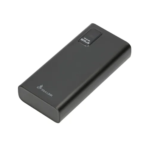 Extralink EPB-068 20000mAh Černá | Powerbank | Power bank, Fast Charging, USB-C Materiał obudowyABS