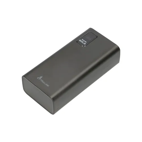 Extralink EPB-069 30000mAh Black | Powerbank | Power bank, Fast Charging, USB-C Moc wyjściowa portu 218