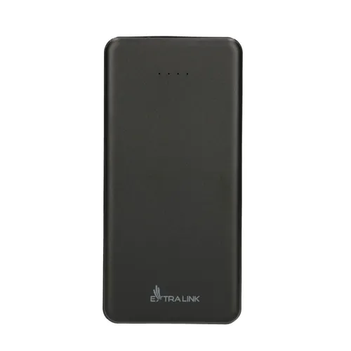 Extralink EPB-078B 10000mAh Nero | Powerbank | Power bank, USB-C interfejs wejściaMicro-USB + USB Type-C