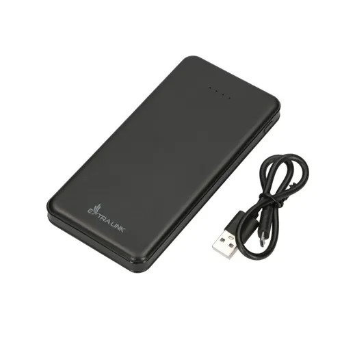 Extralink EPB-078B 10000mAh Nero | Powerbank | Power bank, USB-C Napięcie5