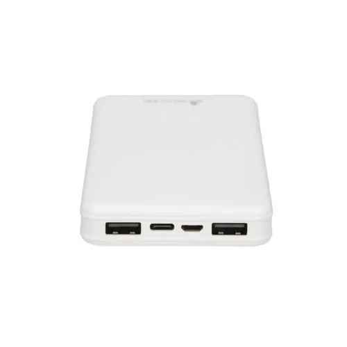 Extralink EPB-078W 10000mAh Bianco | Powerbank | Power bank, USB-C Maksymalna liczba jednocześnie podłączonych urządzeń2