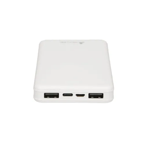 Extralink EPB-078W 10000mAh Biały | Powerbank | Power bank, USB-C Maksymalna liczba jednocześnie podłączonych urządzeń2