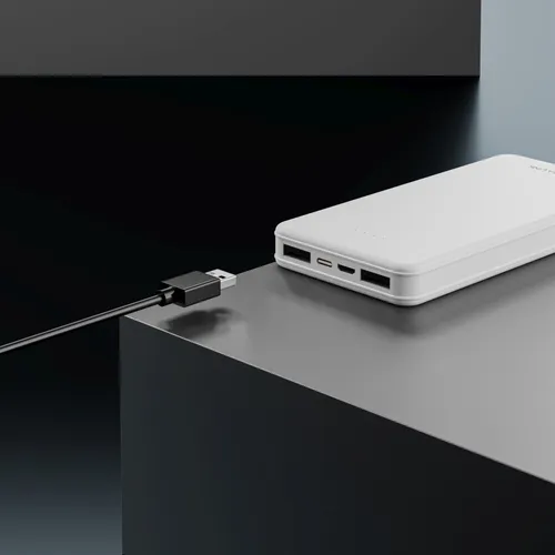 Extralink EPB-078W 10000mAh Bianco | Powerbank | Power bank, USB-C Moc wyjściowa portu 210