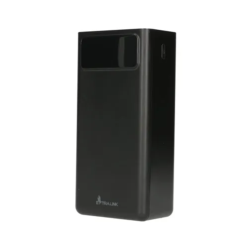 Extralink EPB-114 50000 mAh Black | Powerbank | Power bank, USB-C Diody LEDStatus