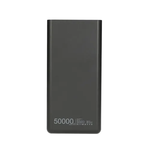 Extralink EPB-114 50000 mAh Preto | Powerbank | Power bank, USB-C interfejs wejściaLightning + USB Type-C + Micro-USB