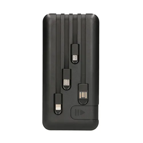 Extralink EPB-084 20000mAh Nero | Powerbank | Power bank, USB-C interfejs wejściaMicro-USB + USB Type-C
