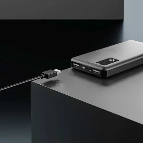 Extralink EPB-098B 10000mAh Black | Powerbank | Power bank, USB-C Napięcie operacyjne5