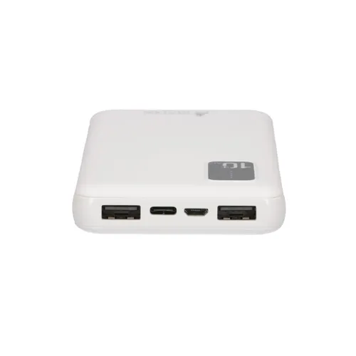 Extralink EPB-098W 10000mAh Белый | Powerbank | Power bank, USB-C Kolor produktuBiały