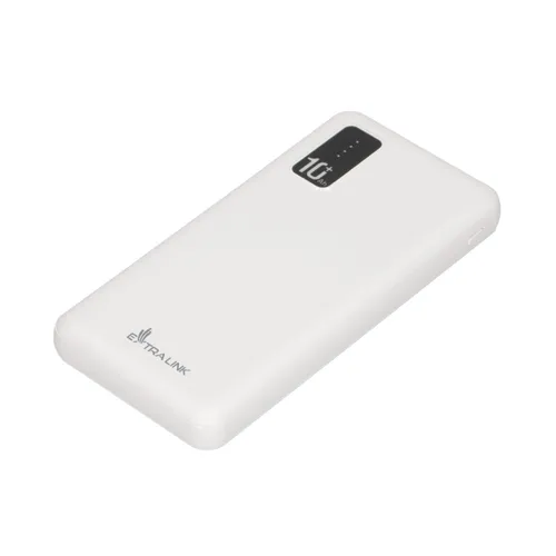 Extralink EPB-098W 10000mAh Белый | Powerbank | Power bank, USB-C Maksymalna liczba jednocześnie podłączonych urządzeń2