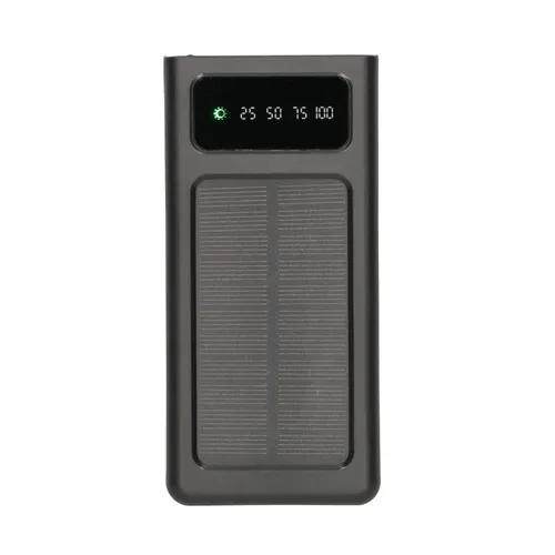 Extralink EPB-091 10000mAh Чернить | Powerbank | Solar Power bank, USB-C Głębokość produktu69