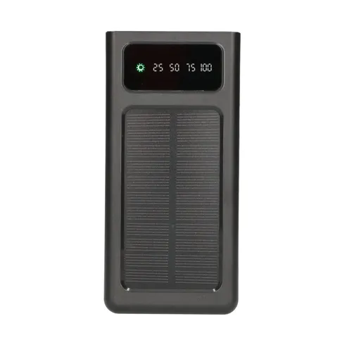Extralink EPB-092 20000mAh Black | Powerbank | Solar Power bank, USB-C Kolor produktuCzarny