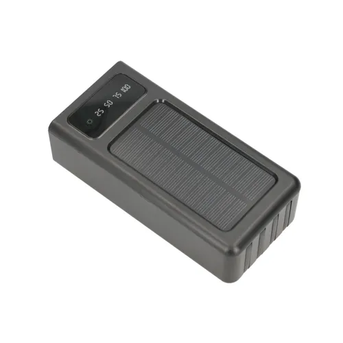 Extralink EPB-093 30000mAh Negro | Powerbank | Solar Power bank, USB-C Mini-złącze USBTak