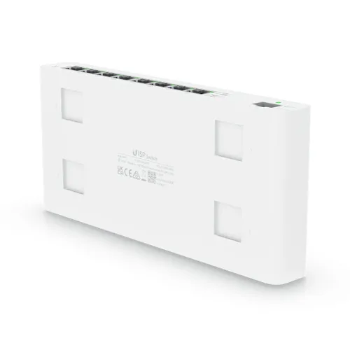 Ubiquiti UISP-S-EU | Switch | MicroPoP, 8x RJ45 1000Mb/s, 1x SFP, 110W Standard sieci LANGigabit Ethernet 10/100/1000 Mb/s