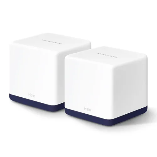 Mercusys Halo H50G (2-pack) | Wi-Fi Mesh System | AC1900 Dual Band, 3x RJ45 1000Mb/s Częstotliwość Wi-FiDual-band (2.4 GHz/5 GHz)
