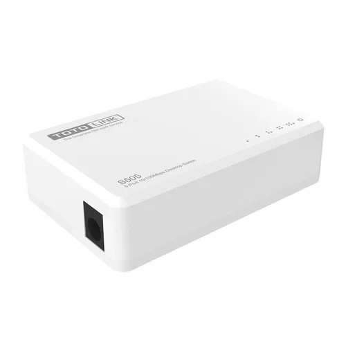 Totolink S505-V5 Anahtar, 5x RJ45 100Mb/s, Masaüstü Standard sieci LANFast Ethernet 10/100Mb/s